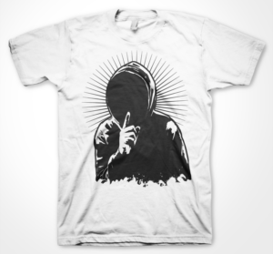 Silence Negative Movements for Positive Results | Diseño de Camiseta por badpixelarts