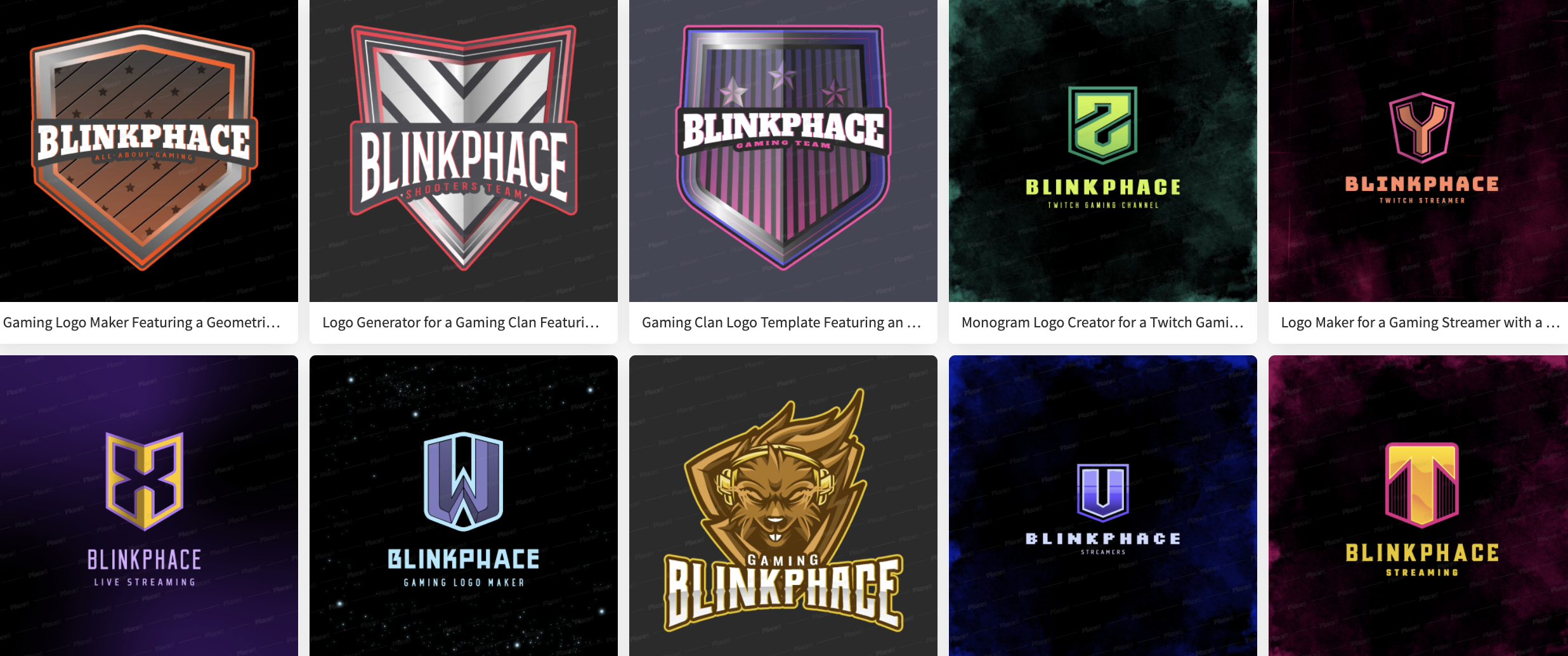 Diseño Artístico por Bronte Creative Design para BLINKPHACE  | Diseño #25648199