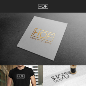 HAUS OF FLAUNT | Logo Design by Paperfox Designs