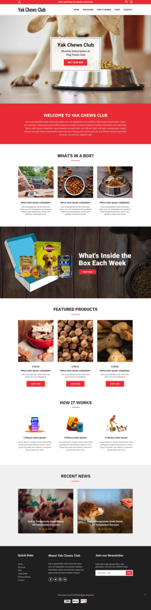 Web Design by pb for this project | Design: #25641207