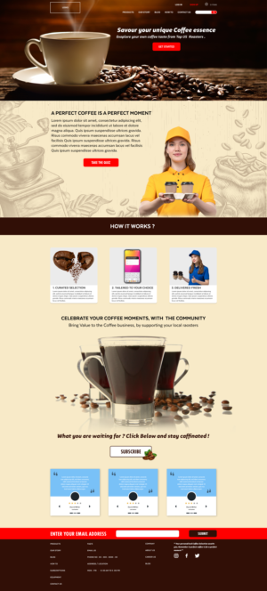 Web Design by Taha Ahmed for this project | Design: #25685921