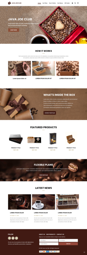 Web Design by pb for this project | Design: #25641192