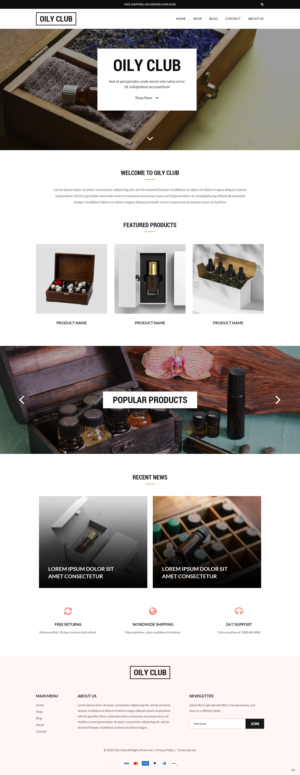 Web Design by pb for this project | Design #25641214