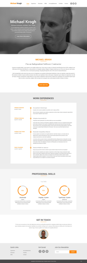 Web Design by pb for Kroghdata | Design: #25663785