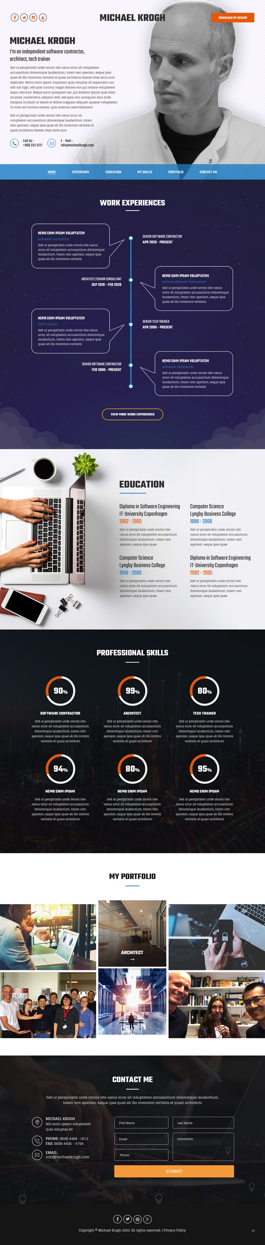 Web Design par pb pour Kroghdata | Design #25663787