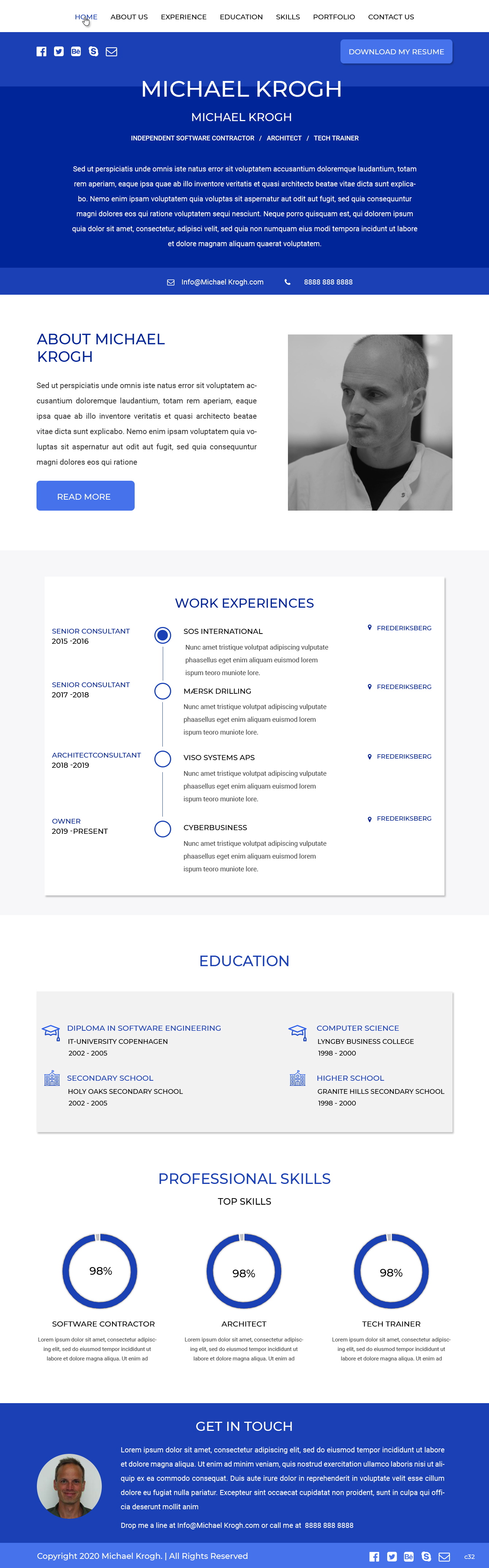 Web Design par pb pour Kroghdata | Design #25663794