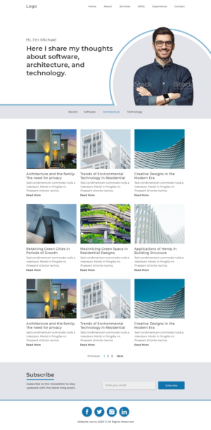 Web Design by Lulu94 for Kroghdata | Design: #25695419