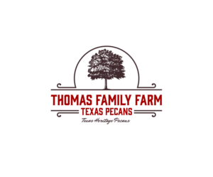 Thomas Family Farm. Texas Pecans. | Logo Design by airborne