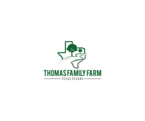 Thomas Family Farm. Texas Pecans. | Logo Design by Ochieng