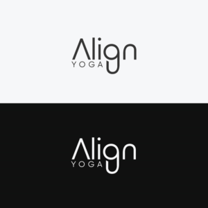 "Align Yoga" or "Align Yoga and Sports Performance" | Diseño de Logo por IdentsArt