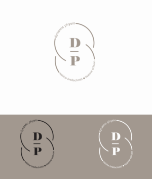 dynamic physio        ( D P) | Logo Design by Ana Gocheva