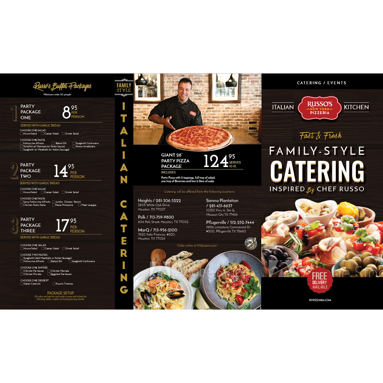 Diseño de Menú por Cathy McClure para este proyecto | Diseño #25684124