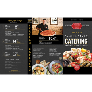 Menu Design by Cathy McClure
