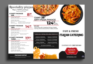 Menu Design by Shamim_Design
