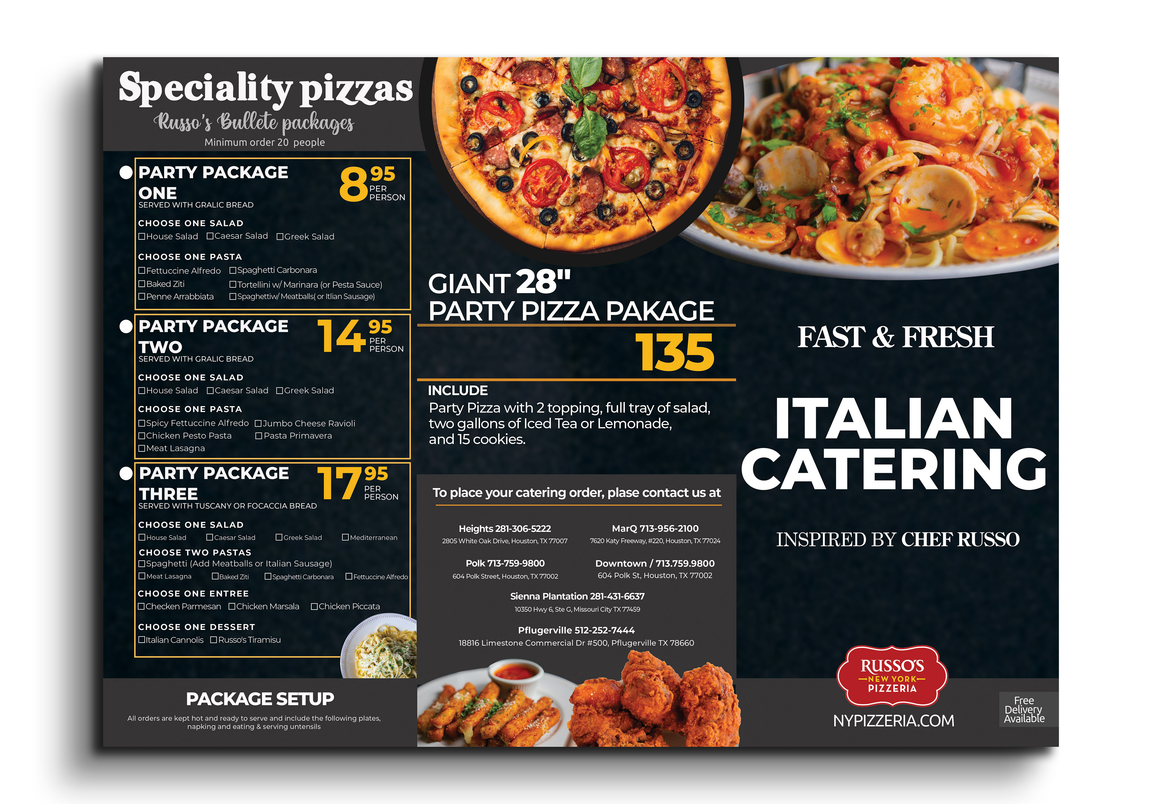 Diseño de Menú por Shamim_Design para este proyecto | Diseño #25696981