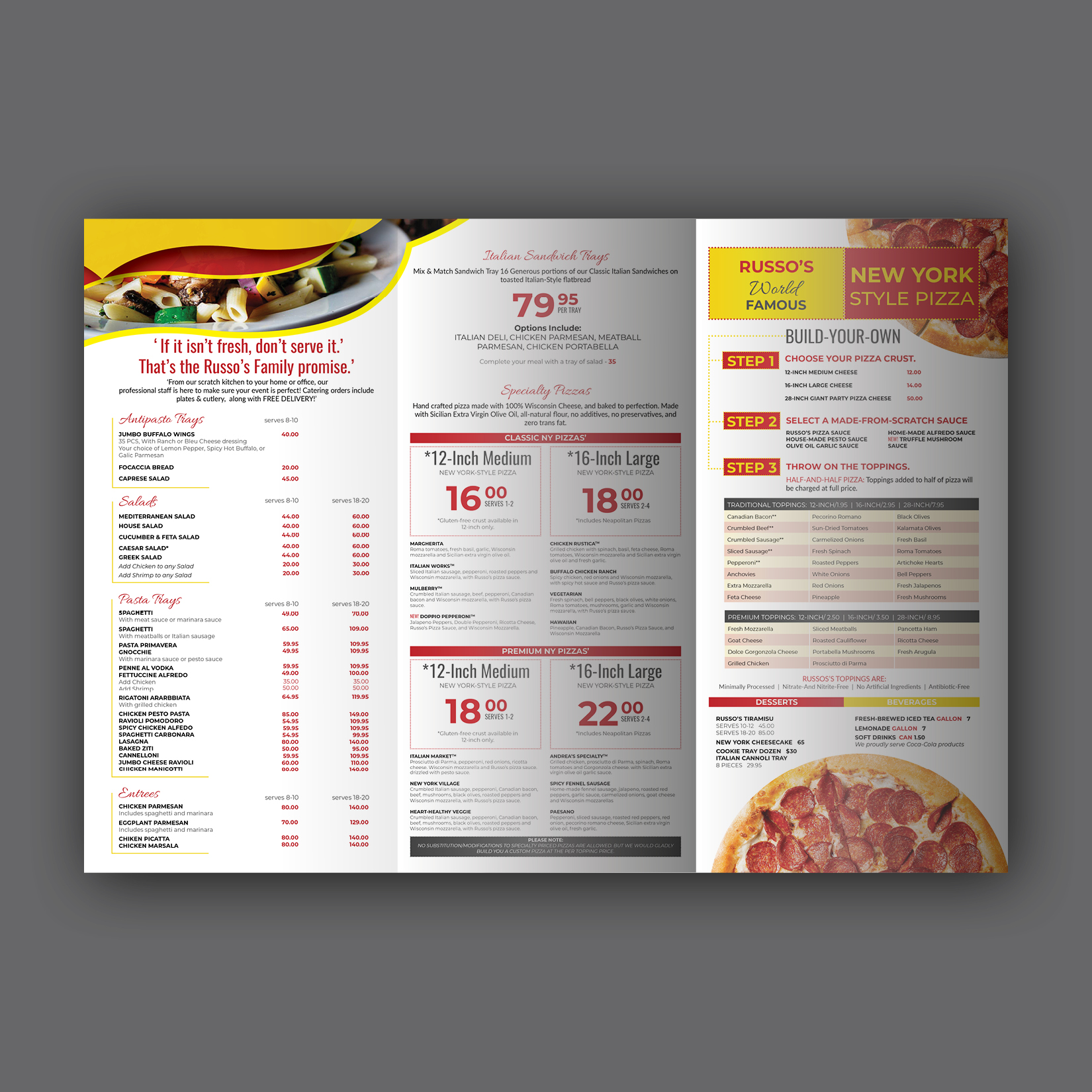 Menu Design by Louie Fuentes | Manobo Graphic Design Services for this project | Design #25696812