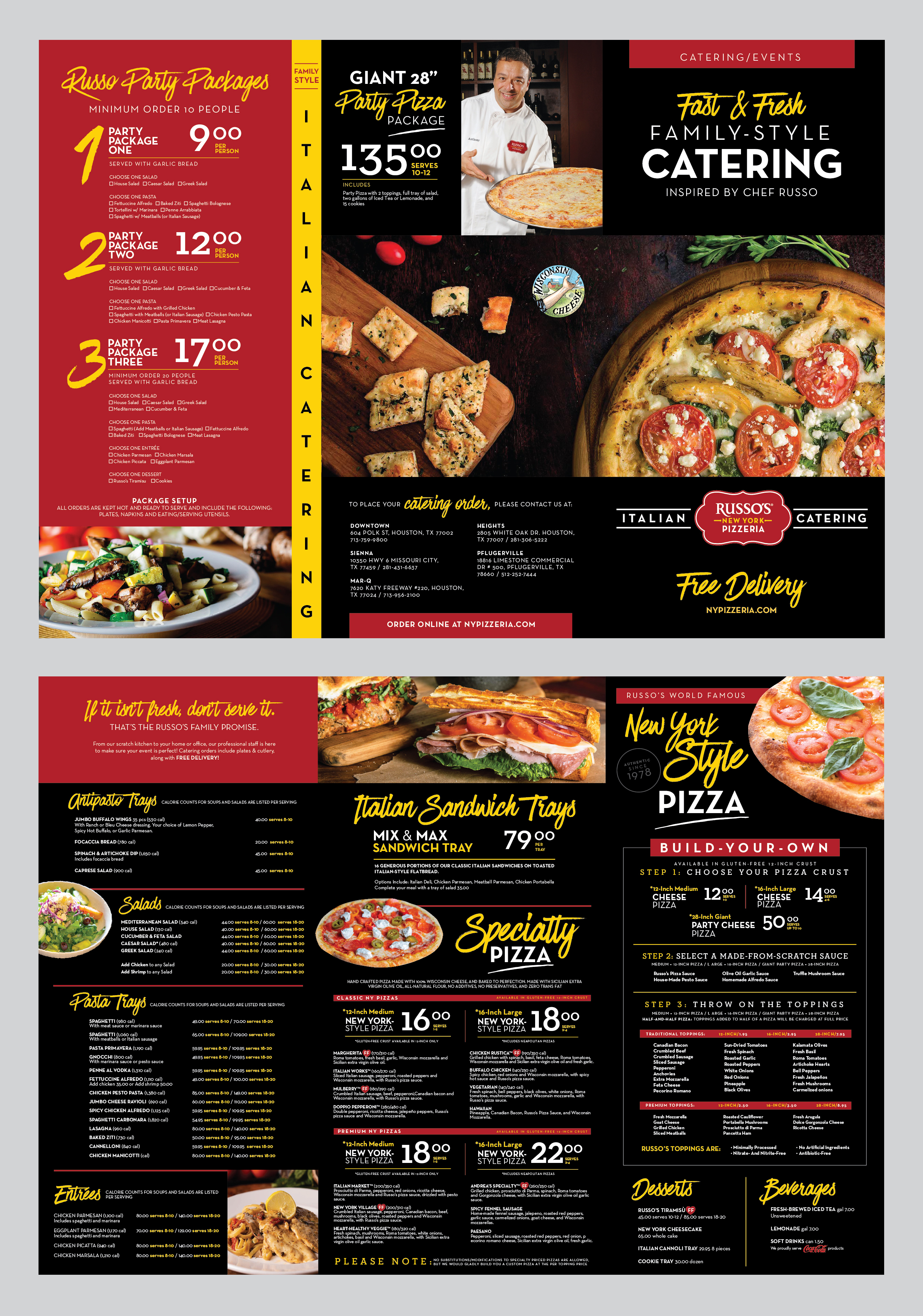 Menu Design by apolgv for this project | Design #25684596