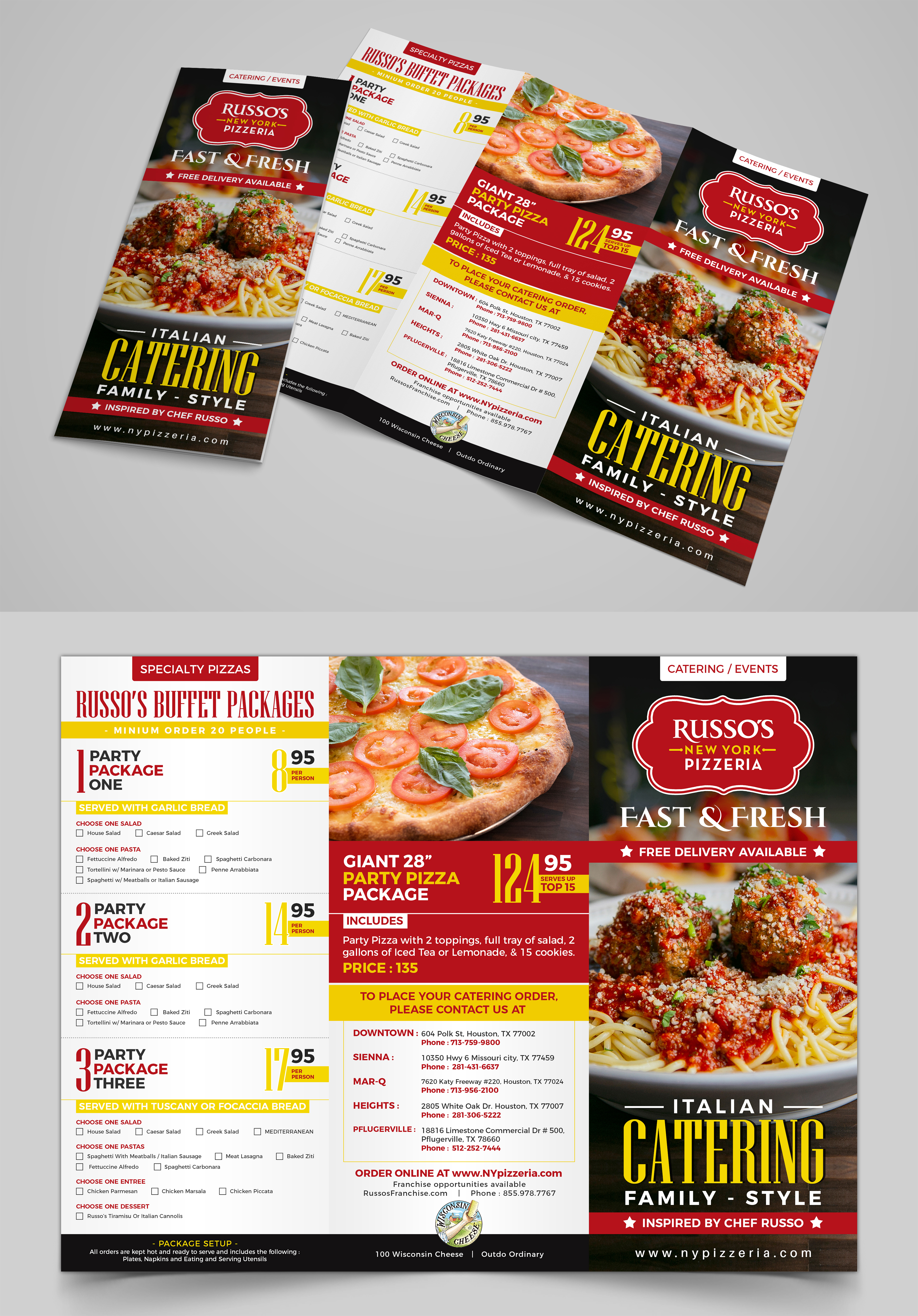 Menu Design by SAI DESIGNS for this project | Design #25694663