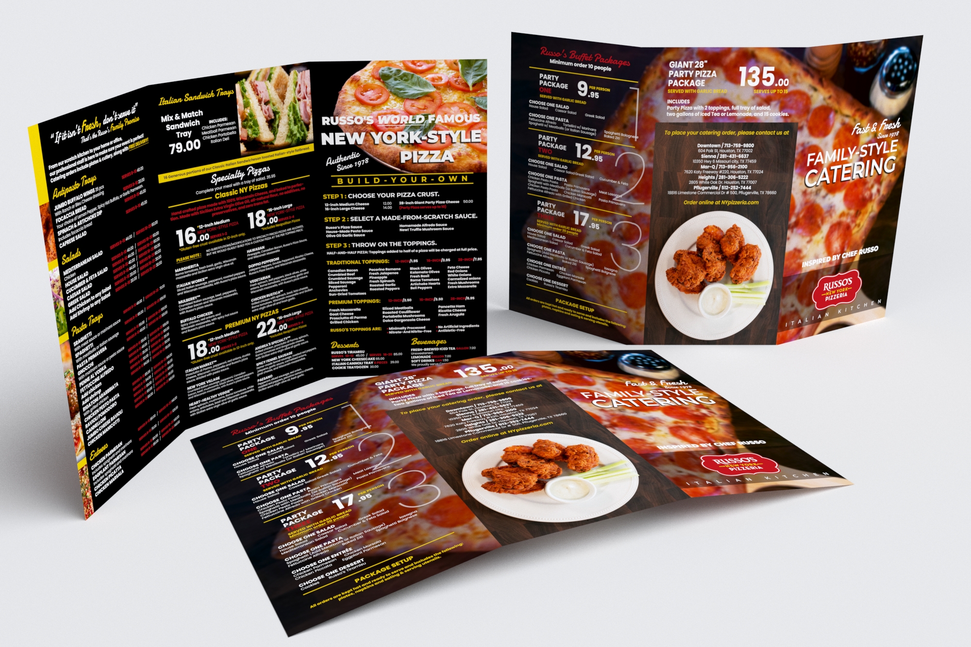 Menu Design by MK-3D for this project | Design #25710150