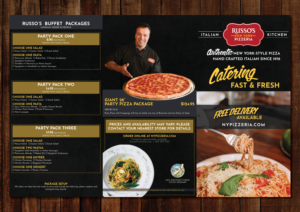 Menu Design by Skybluedesignstudio