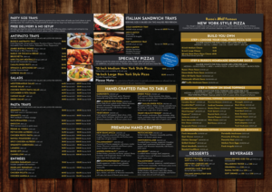 Design de Menu par Skybluedesignstudio pour ce projet | Design : #25659299