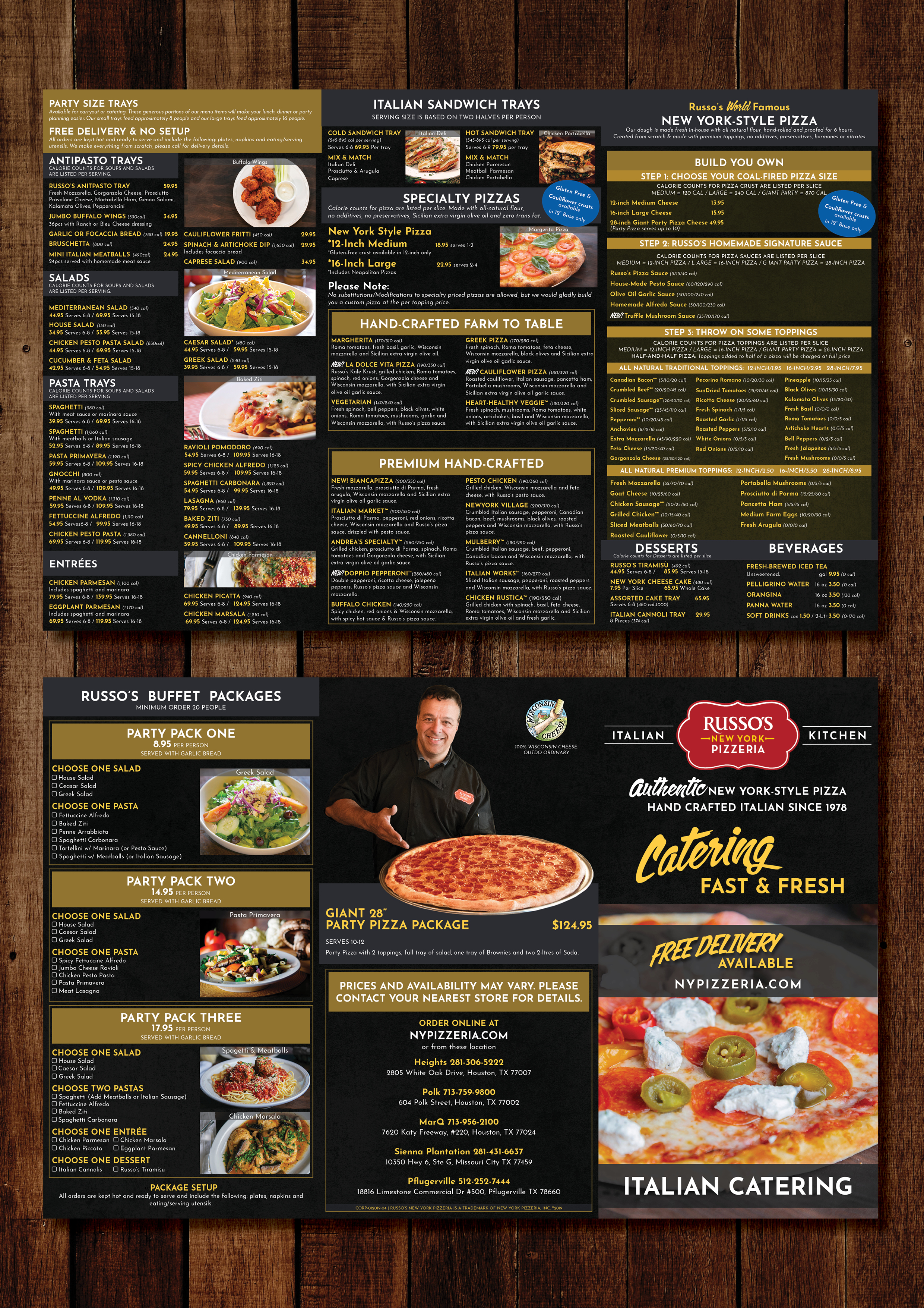 Menu Design by Skybluedesignstudio for this project | Design #25673622