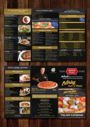 Design de Menu par Skybluedesignstudio pour ce projet | Design : #25681861