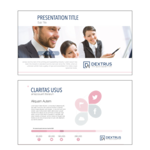 Graphic Design by Pixi Dust for dextrus advisory | Design: #25652177