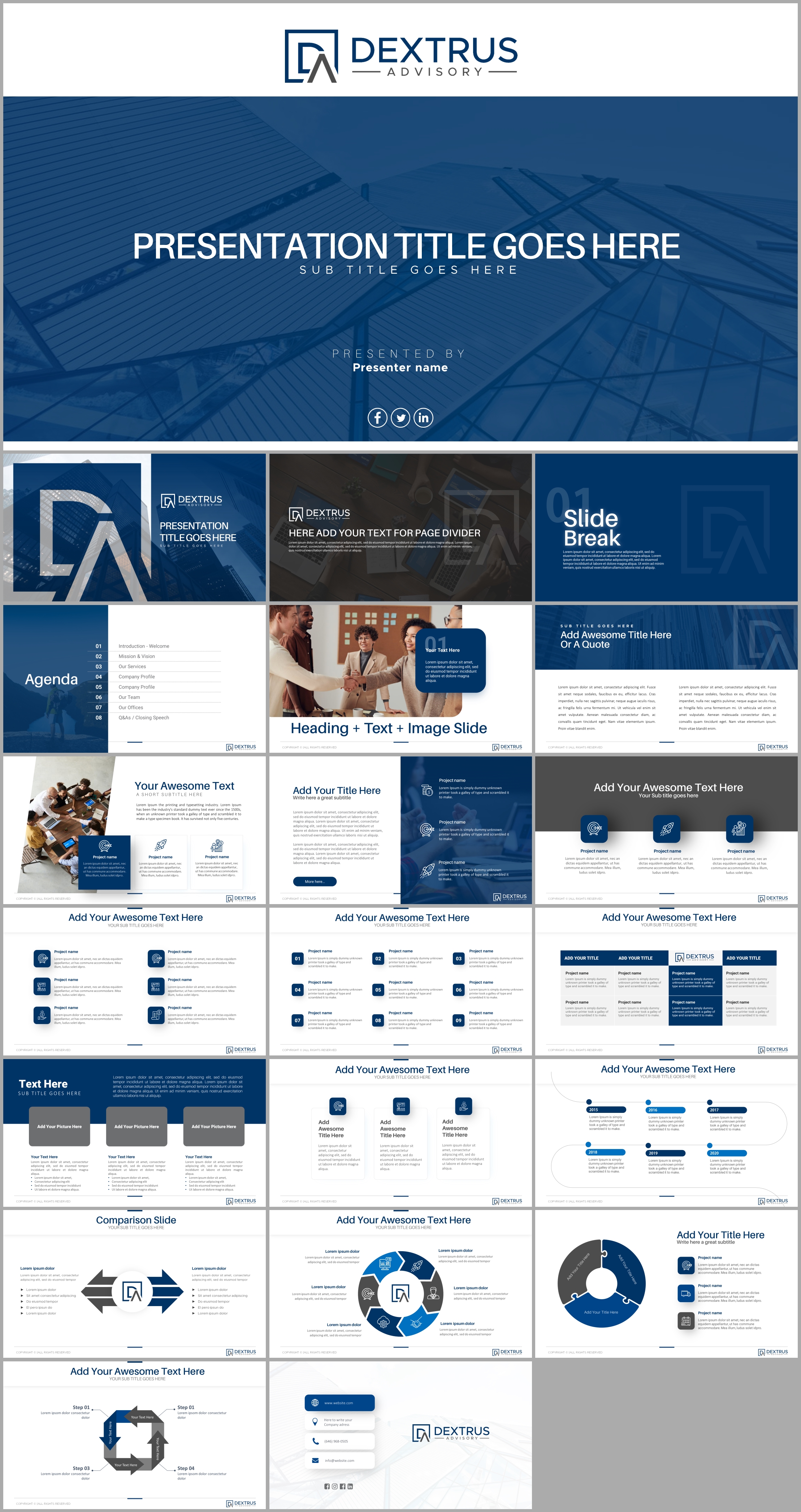 Graphic Design by IndreDesign for dextrus advisory | Design #25655847