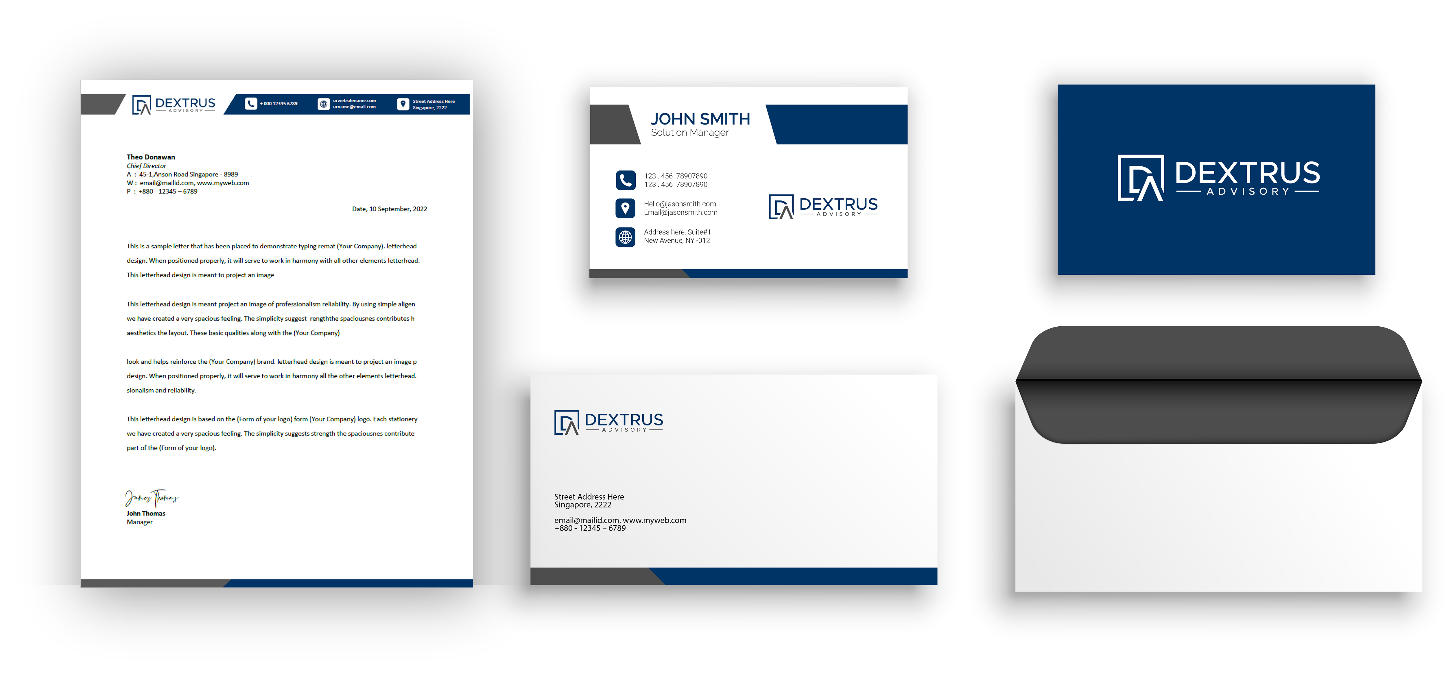 Graphic Design by IndreDesign for dextrus advisory | Design #25732053