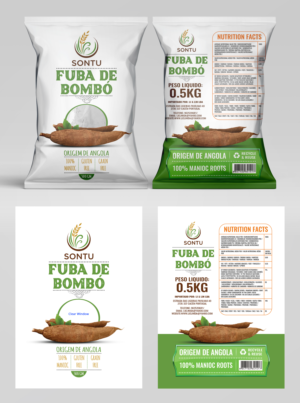 Wholesaler needs a bag design for cassava flour | Bag and Tote Design by Navisol Creatives