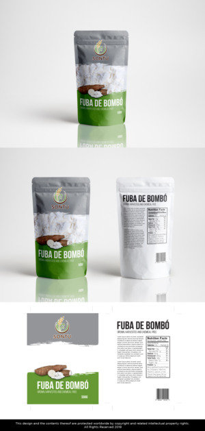 Wholesaler needs a bag design for cassava flour | Bag and Tote Design by Jí