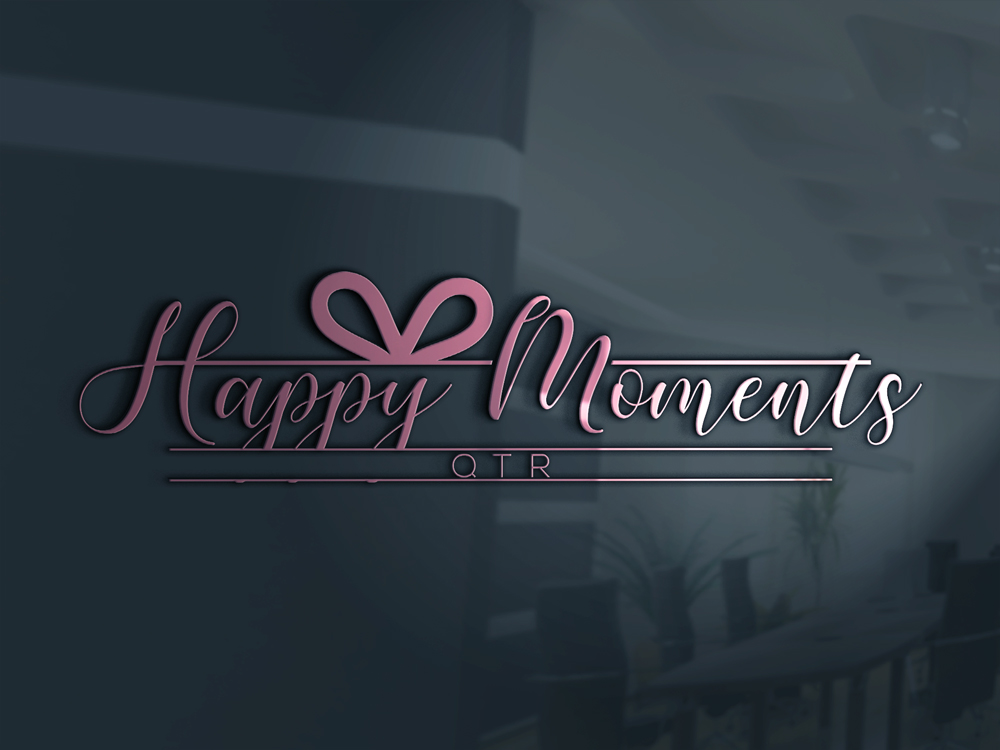 Logo Design by Hridoy Mizi 2 for Happy moments  | Design #25650304
