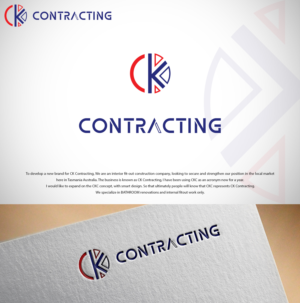 CKC or CK CONTRACTING TO CKC | Logo Design by Blessing Angel