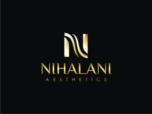 Nihalani Group and Nihalani Aesthetics or just the image for the persons body changing after surgery. | Diseño de Logo por R16