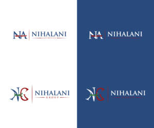 Nihalani Group and Nihalani Aesthetics or just the image for the persons body changing after surgery. | Logo Design by uitaki