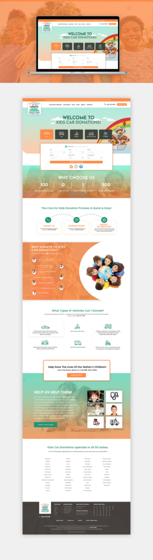 Cars for Kids Website Design | Web Design by Adeel Rahman