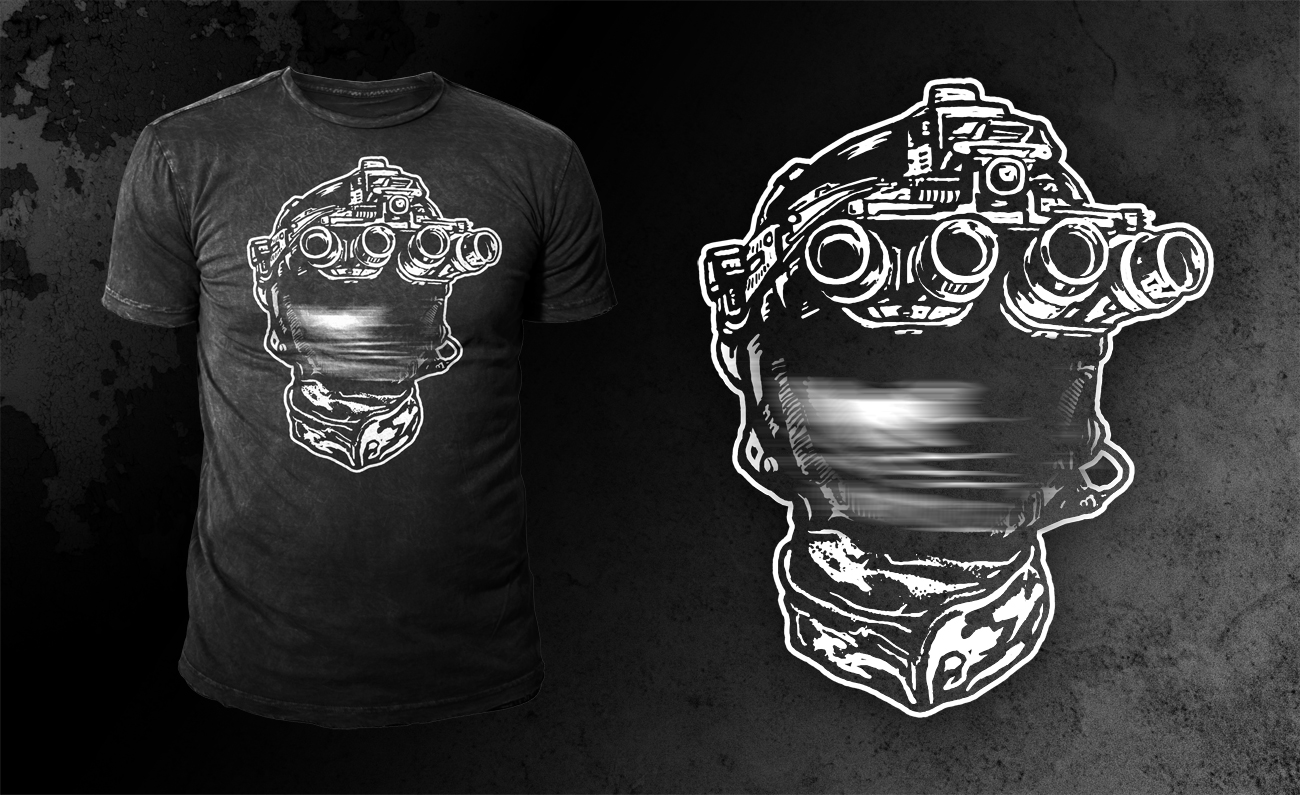 T-shirt Design by D'Mono for Dark Corner Concepts  | Design #25692392