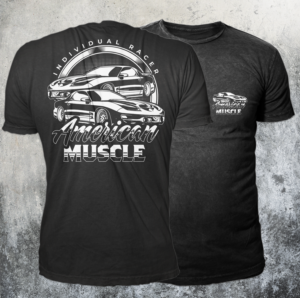 Individual Athletics Racer Tee | T-shirt Design by badpixelarts