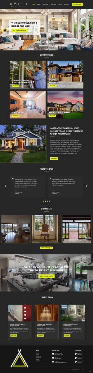 Web Design by pb for this project | Design: #25682797