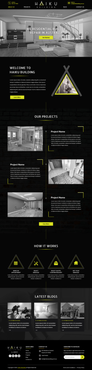 Web Design by Titan Eagle for this project | Design: #25652317