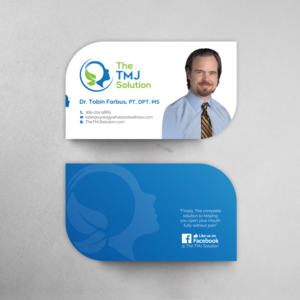 The TMJ Solution Business Card | Business Card Design by chandrayaan.creative