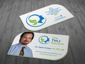 The TMJ Solution Business Card | Business Card Design by MDesign