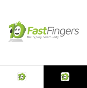 10FastFingers | Diseño de Logo por iamrady