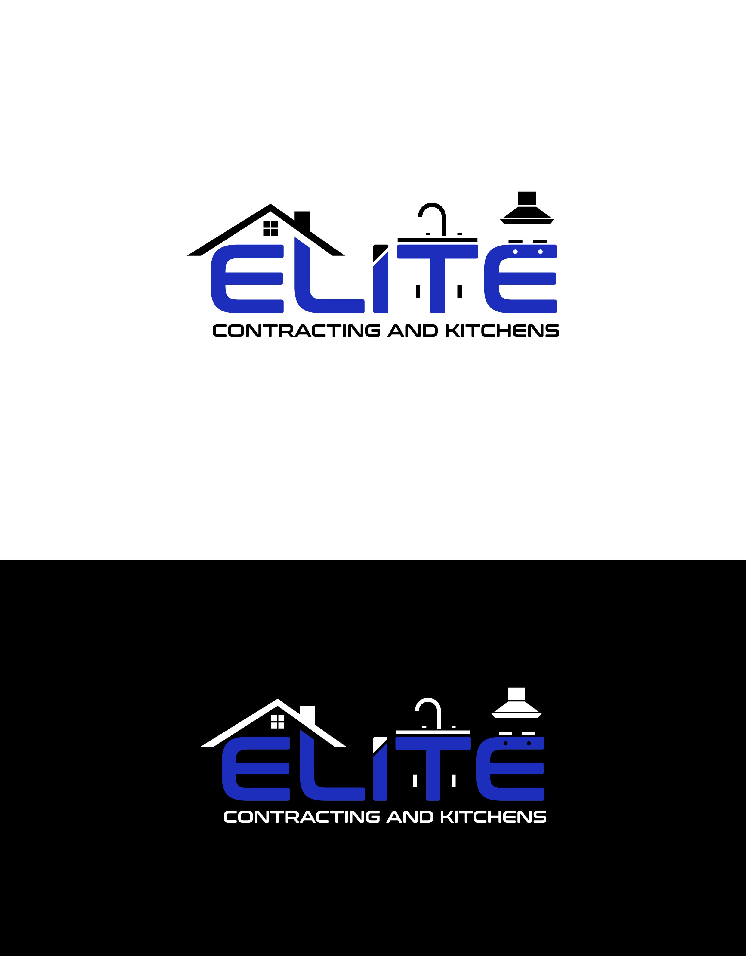 Logo Design by Anton. for Elite Contracting & Kitchens | Design #25658274