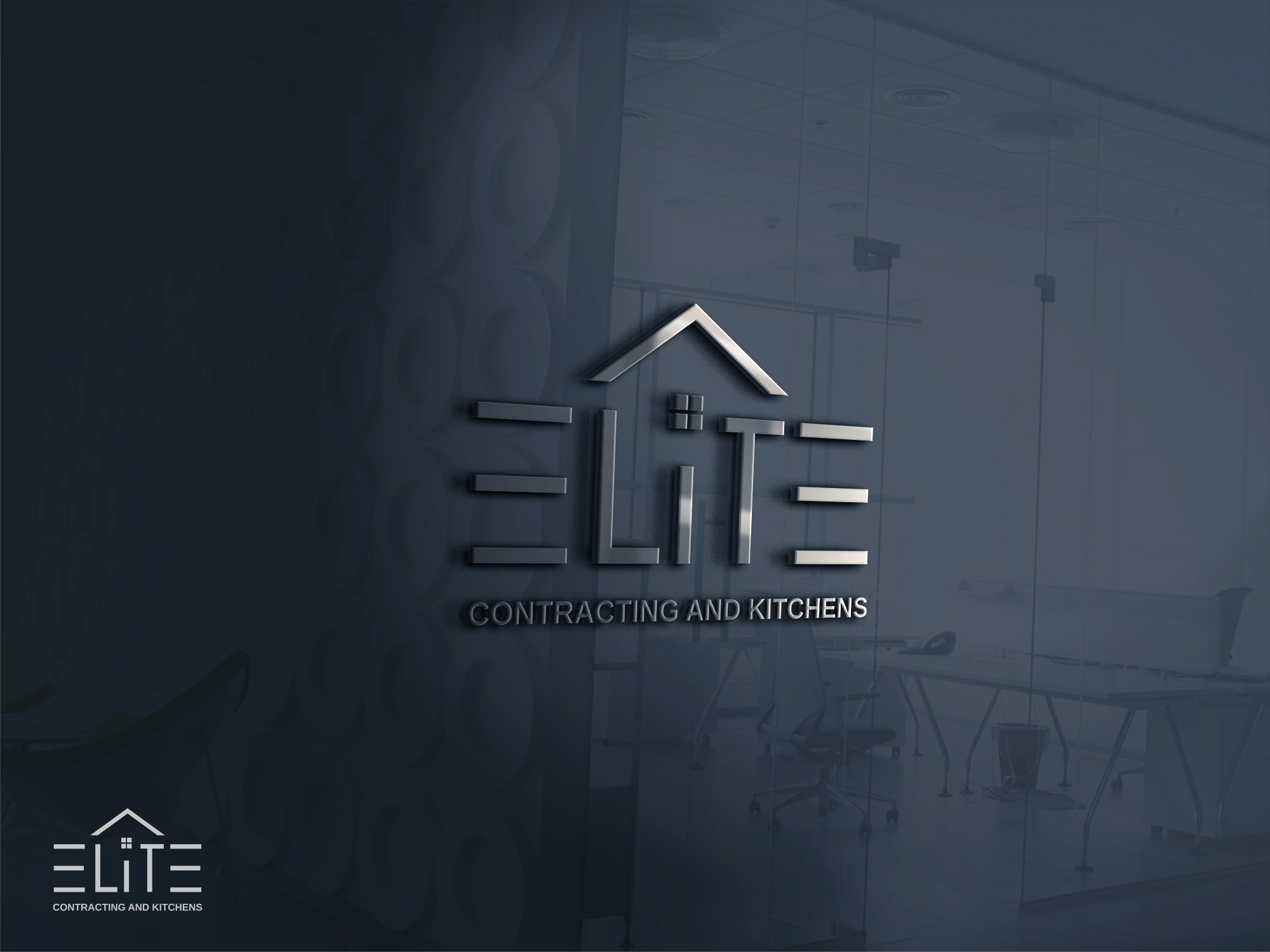 Logo Design by eugenv for Elite Contracting & Kitchens | Design #25653645