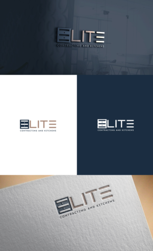 Logo Design by GLDesigns for Elite Contracting & Kitchens | Design: #25651972