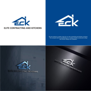 Logo Design by Hardwork for Elite Contracting & Kitchens | Design #25669772