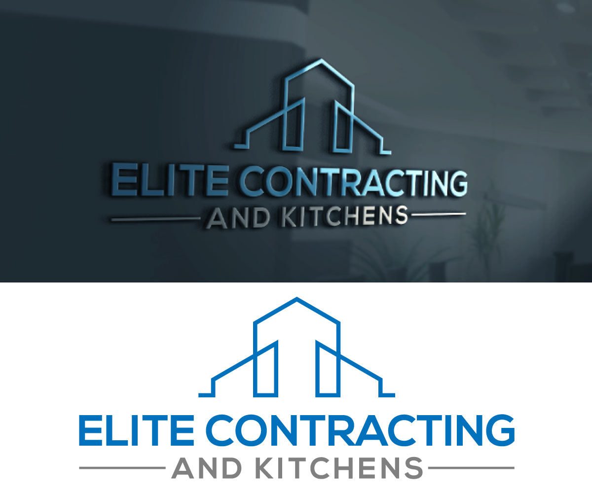 Logo Design by shahrior sorkar for Elite Contracting & Kitchens | Design: #25653808
