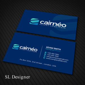 Design de Carte de Visite par SL Designer pour CAIRNEO EXPERTISE | Design : #25658354